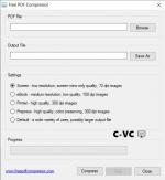 Logiciel Free PDF Compressor