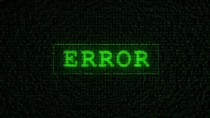 Syntax error